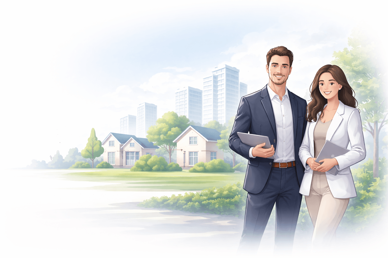 Professional real estate team